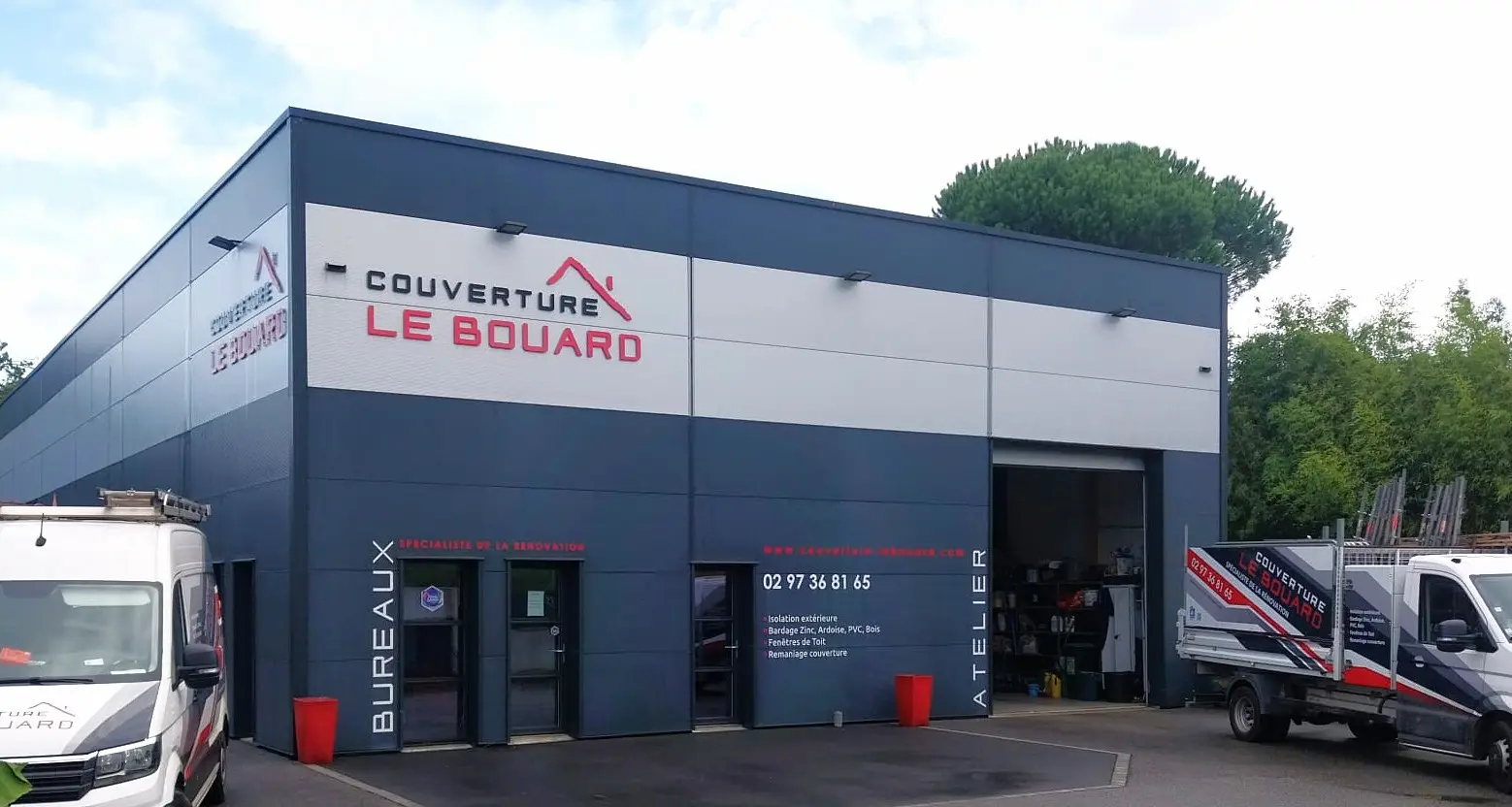 atelier avec camion(2) atelier couverture le bouard