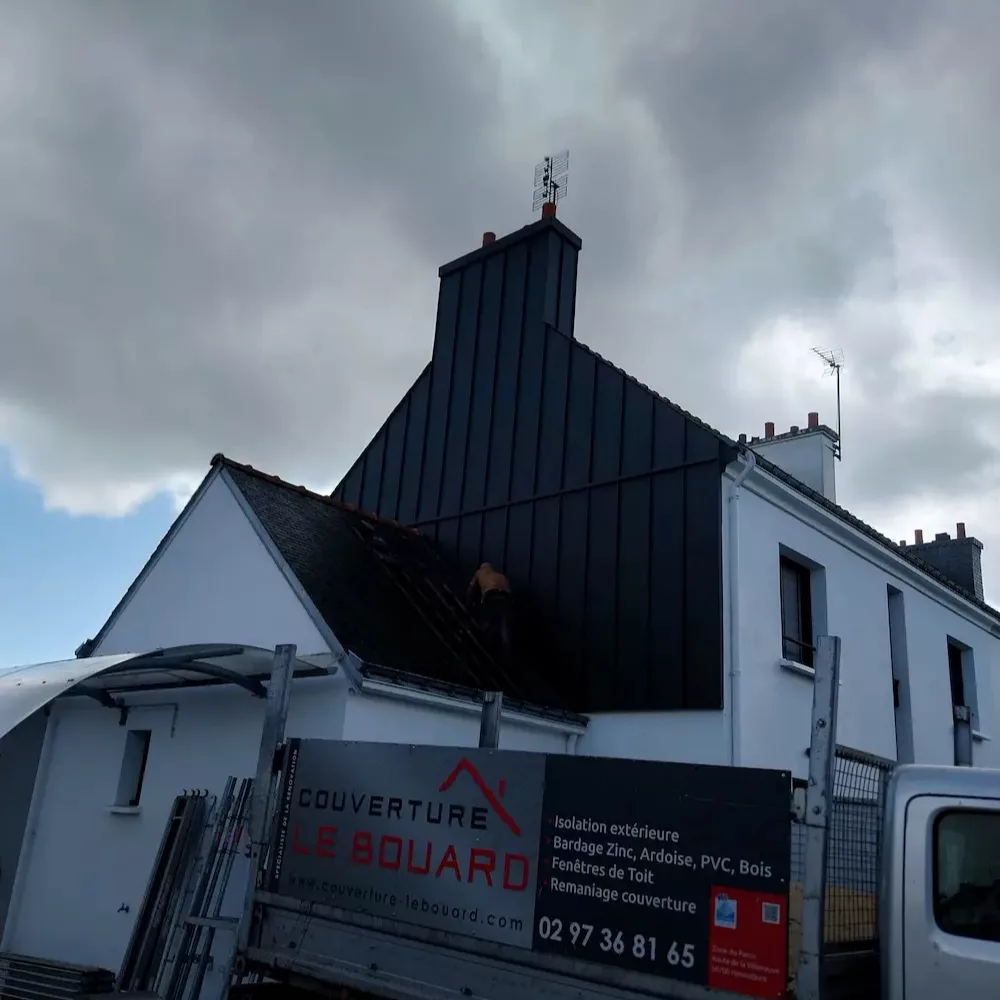 29 pignon alu zinc joint debout